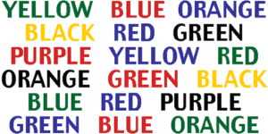 word game with colors