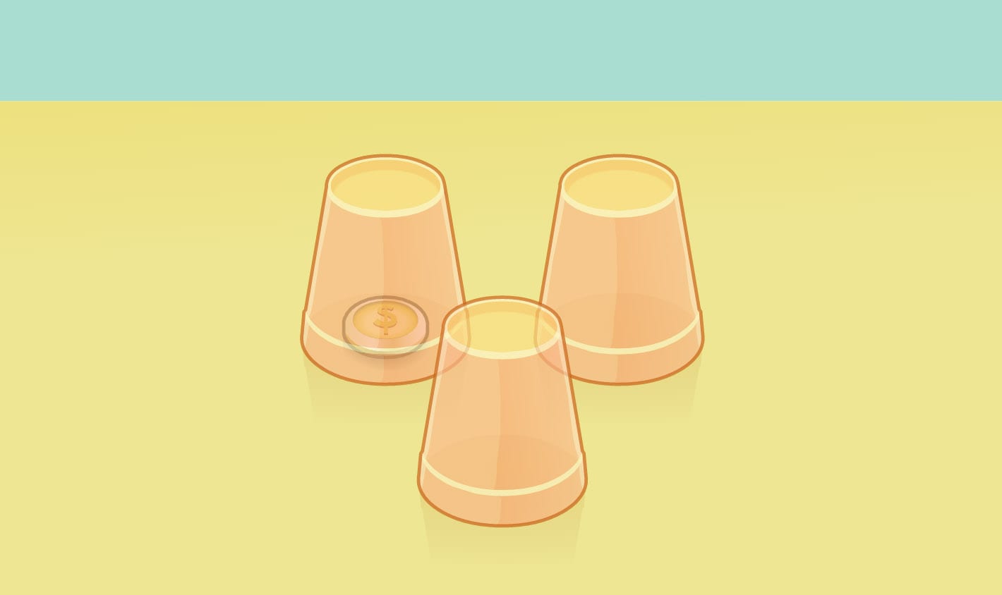 Tricky Cups Game