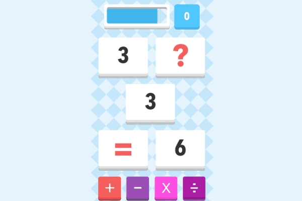 Tap Operator Math Game