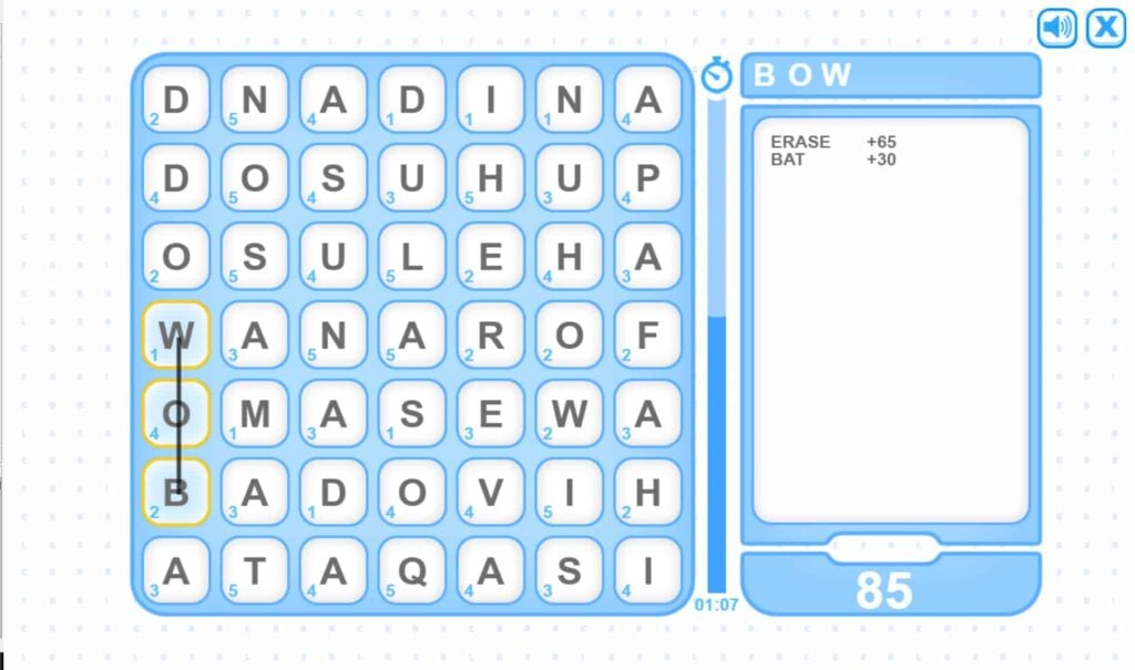 Free online word games and crossword puzzles