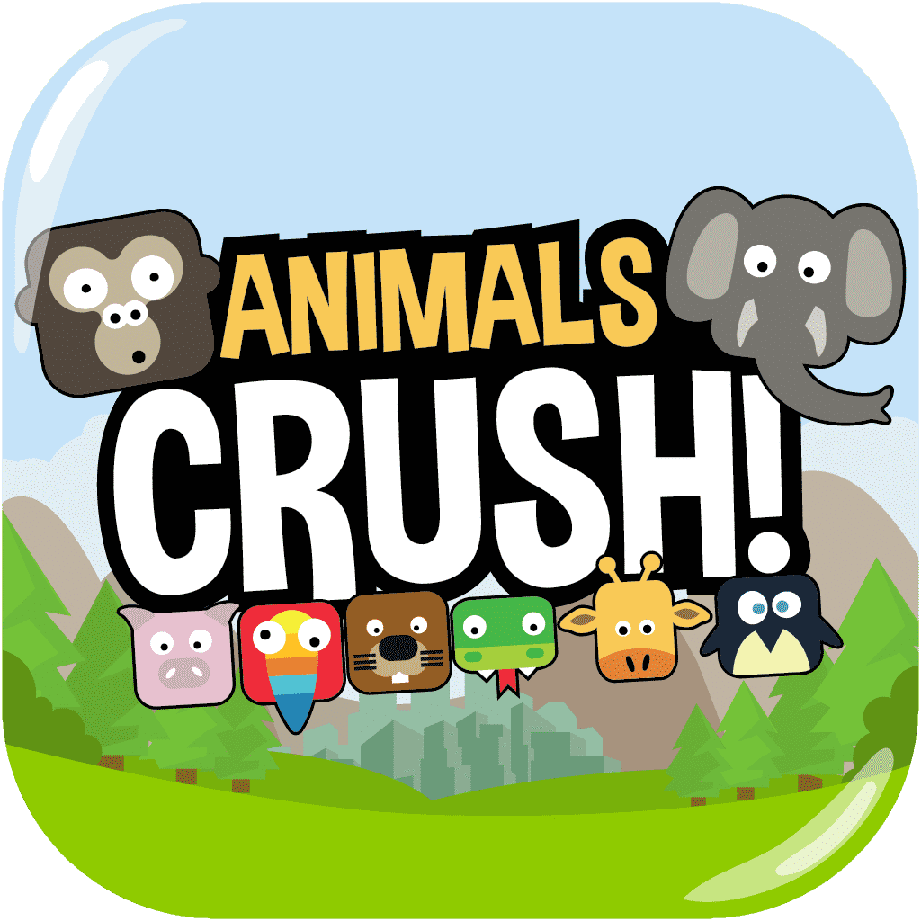 Animals Crush Match 3 Game