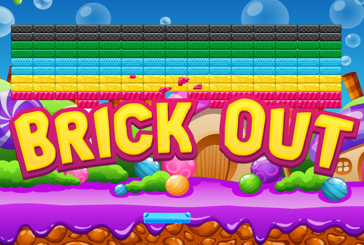 Brick Out Classic Game