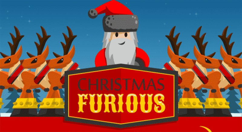 Christmas Furious Tapping Game