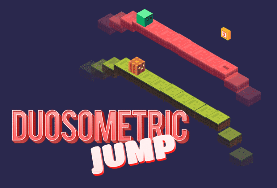 Duosometric Jump Game