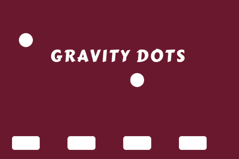 Gravity Dots Reflex Game