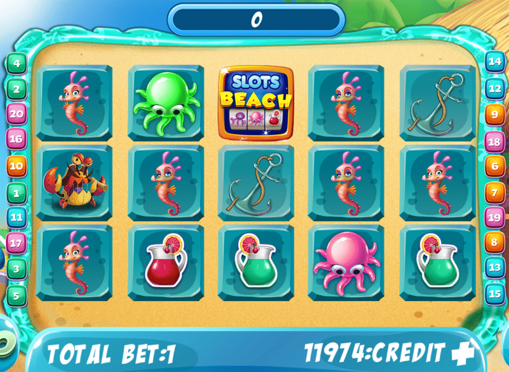 Beach Slots Game