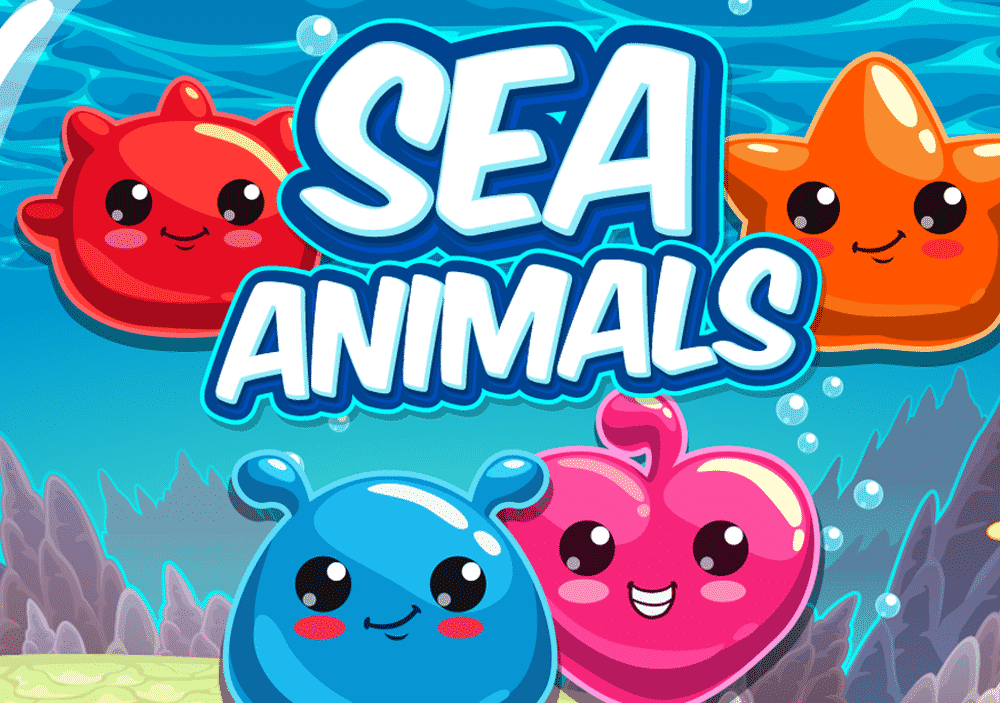 Sea Animals Matching Game | ImproveMemory.org - Brain Games Online